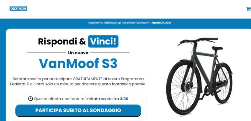 decathlon@mantech.org.uk | Dechatlon | Altra truffa