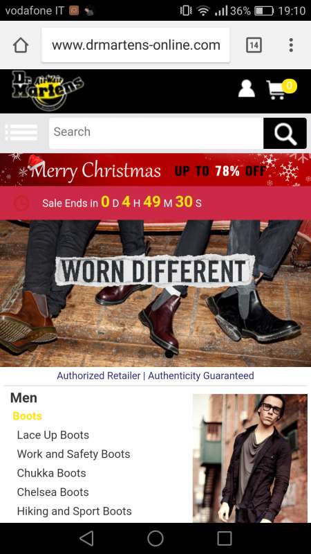 www.drmartens-online.com | Sito web fraudulente | 1 commento