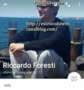 Immagine dell'usurpato Guglielmo Ricciardi e nome falso del truffatore